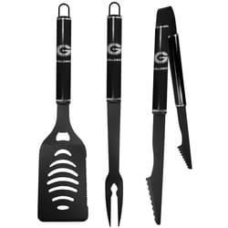 Siskiyou Sports NCAA Cast Iron Black/Gray Grill Tool Set 1 pk