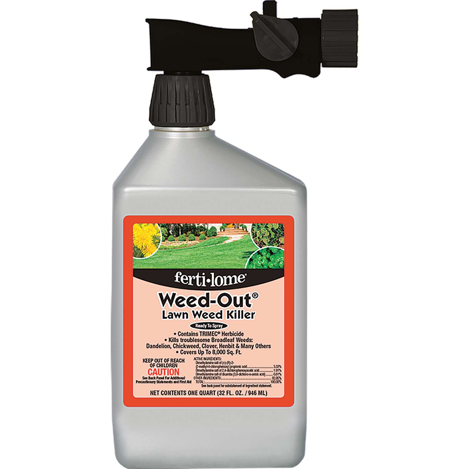 Ferti Lome Weed Out Weed Killer Rts Hose End Concentrate 32 Oz Ace Hardware 3043