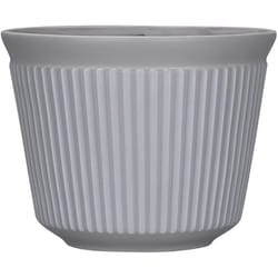 L&G Solutions 9.33 in. H X 12 in. W X 12 in. D X 12 in. D Polyresin Finola Planter Cement