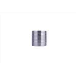 STZ Industries 1-1/2 in. MIP each X 1-1/2 in. D MIP Black Steel Close Nipple