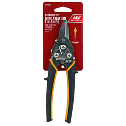Ace 7-1/2 in. Drop Forged Steel Style Aviation Snips 18 Ga.