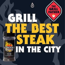 FOGO The Rub Charcoal Seasoning Steak Rub 5.5 oz