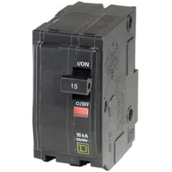 Square D QO 15 amps Plug In 2-Pole Circuit Breaker