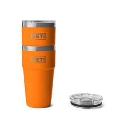 YETI Rambler 20 oz King Crab Orange BPA Free Stackable Tumbler with MagSlider Lid