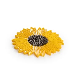 Charles Viancin Yellow Silicone Sunflower Trivet