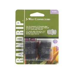 Raindrip 3/4 in. Drip Irrigation Adapter 2 pk