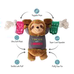 Pet Shop by Fringe Studio Multicolored Plush Tacos & Tequila Dog Toy 1 pk