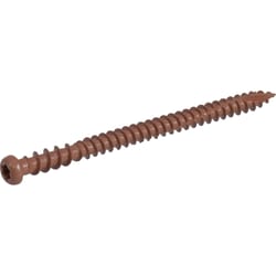 HILLMAN Deck Plus No. 10 Ga. X 2-1/2 in. L Red Star Flat Head Composite Deck Screws 5 lb 375 pk