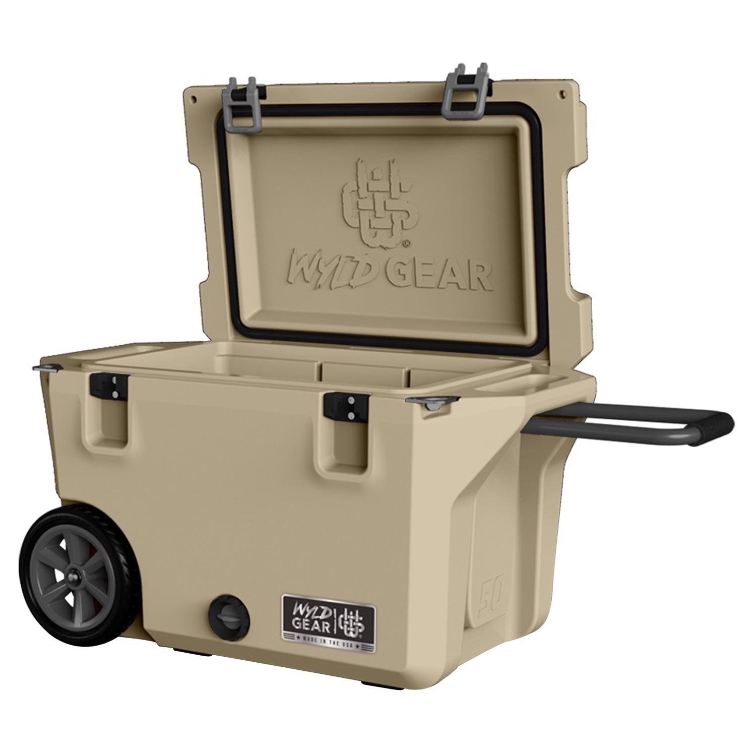 Wyld Gear Freedom Series Tan 50 qt. cap. Hard Cooler Sansujyuku sansujyuku.com