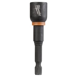 Milwaukee Shockwave 7/16 in. X 2-9/16 in. L Steel Nut Driver 1 pc