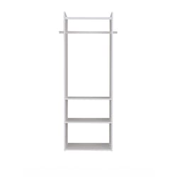 Easy Track 84 in. H X 25.1 in. W X 14 in. L Wood Laminate Hanging Tower Closet Kit
