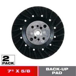 Diablo 7 in. D X 5/8 in. Aluminum Oxide Angle Grinder Conversion Kit 50 Grit 4 pk