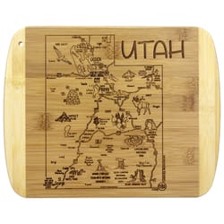 Totally Bamboo A Slice of Life 11 in. L X 8.75 in. W X 0.5 in. Bamboo Cutting Board