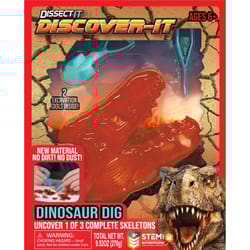 Top Secret Toys Discover It Dinosaur Dig Synthetic Dissection Kit Brown