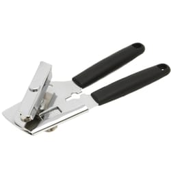 Chef Craft Black/Silver Stainless Steel Manual Can Opener
