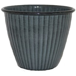 Robert Allen Metal Planter Dark Gray