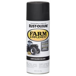 Rust-Oleum Specialty Indoor and Outdoor Low Gloss Black Farm & Implement 12 oz