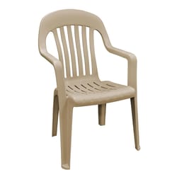 Adams Biscuit Resin Frame High-Back Chair