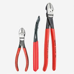 Knipex 3 pc Chrome Vanadium Steel Diagonal Cutting Pliers Set