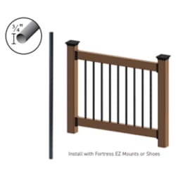 Fortress Building Products Vintage Balusters 3/4 in. H X 3/4 in. W X 32 in. L Steel Baluster Railing