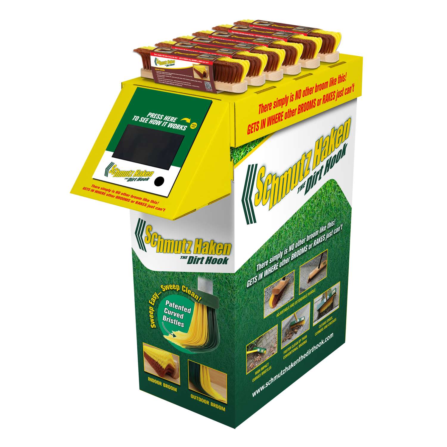 Schmutzhaken Dirt Hook MultiSurface Push Broom Ace Hardware