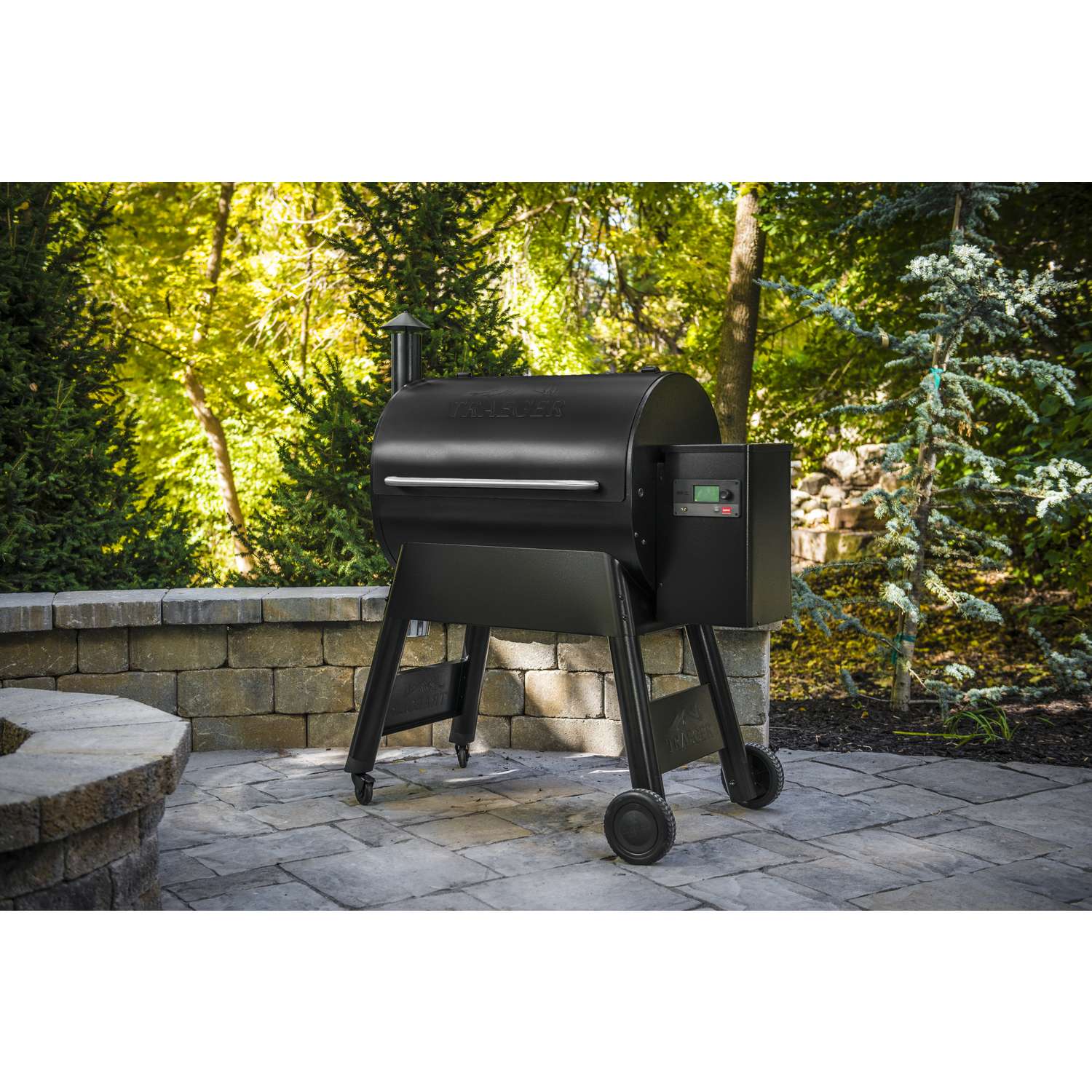 Traeger Pro 780 Wood Pellet Freestanding Grill Black Ace Hardware