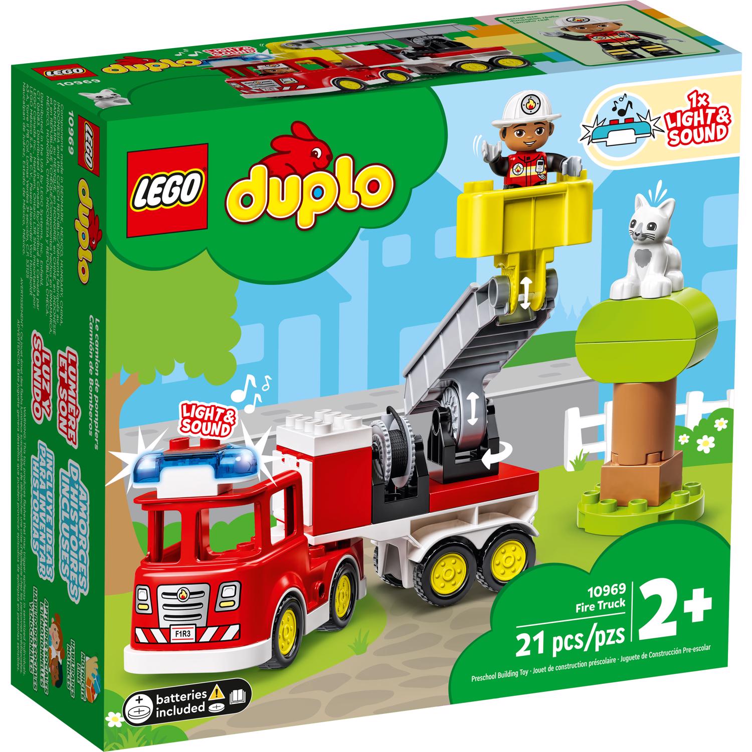 LEGO DUPLO 10969 DUPLO Fire Truck ABS Plastic Multicolored 21 pc - Ace  Hardware