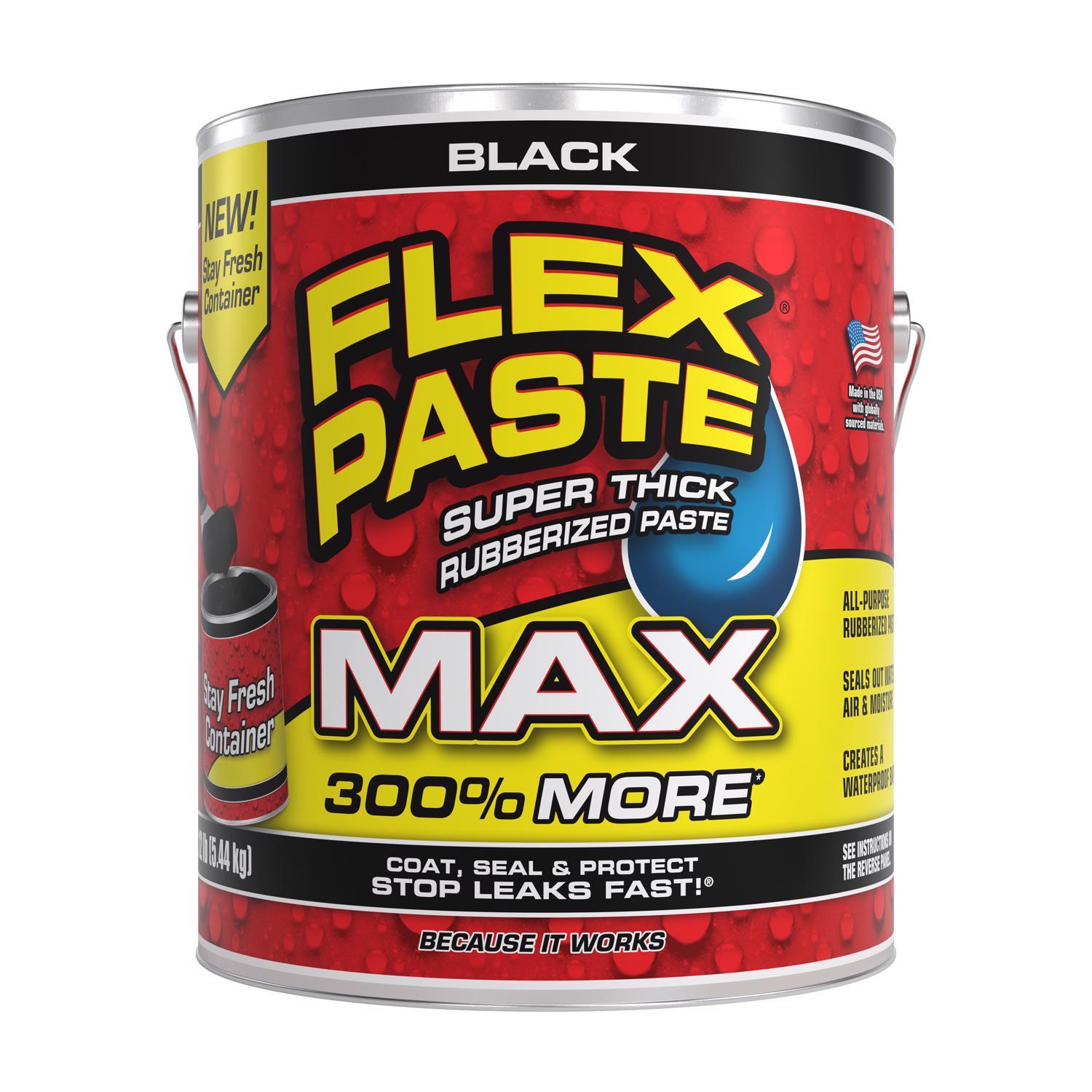 Flex Seal Family of Products Flex Paste MAX Black Rubber Coating 12 lb Uae Electronic uaeelectronic.com