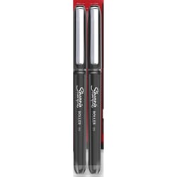 Sharpie Black Retractable Rollerball Pen 2 pk