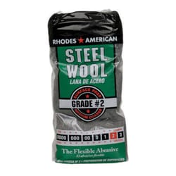 Rhodes American 2 Grade Medium/Coarse Steel Wool Pad 12 pk