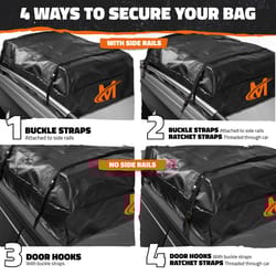 Mockins Black 25 ft³ Rooftop Bag 1 pk