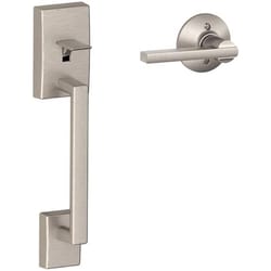 Schlage Century Satin Nickel Entry Handleset 1-3/4 in.