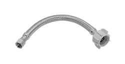 Ace 3/8 in. Compression X 7/8 in. D Ballcock 6 in. Braided Stainless Steel Toilet Supply Line