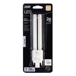 Feit Linear PL G24Q-3 4-Pin LED Bulb Cool White 26 Watt Equivalence 1 pk