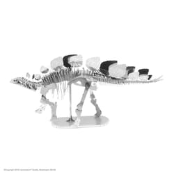 Fascinations Metal Earth Stegosaurus 3D Model Kit Silver