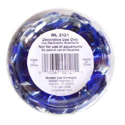 Mosser Lee Elegant Blue Gems Blue Decorative Glass Vase Filler 2.2 lb