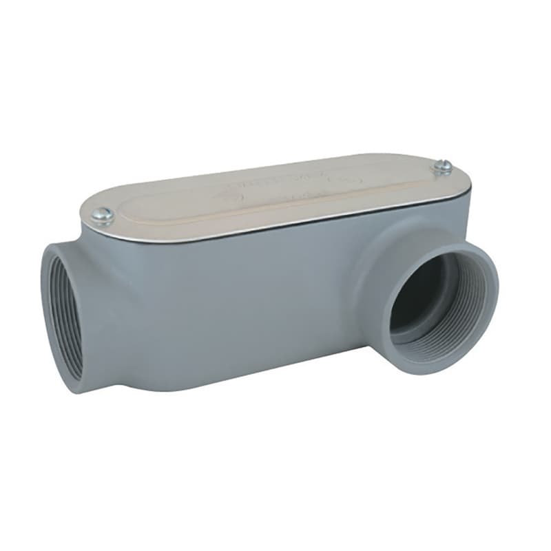 Sigma Engineered Solutions 1 in. D Die-Cast Aluminum Conduit Body For Rigid/IMC 1 pk - 02-55643LL - Conduit and Housings  sku 02-55643LL