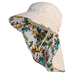 Farmers Defense Garden Flower Garden Shade Hat Multicolor One Size Fits All