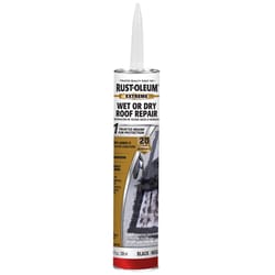 Rust-Oleum Extreme Black Asphalt Wet/Dry Surface Roof Cement 10.1 oz