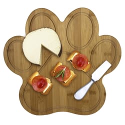 Totally Bamboo 11 in. L X 10 in. W X 0.63 in. Bamboo Cutting Board