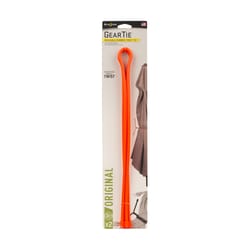 Nite Ize Gear Tie 32 in. L Orange Twist Ties 2 pk