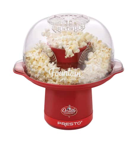 Popcorn Maker, Popcorn Popper Electric Healthy Portable Red Popcorn Maker  Machine for Home Parties Gatherings