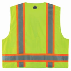 Ergodyne GloWear Reflective Two-Tone Surveyor Vest Lime XXL/XXXL