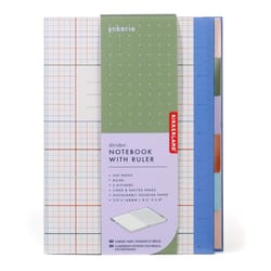 Kikkerland Inkerie 8 in. W X 6 in. L Multicolored Notebook