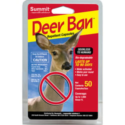 Summit Chemical Deer Ban Animal Repellent Capsule For Deer 50 ct