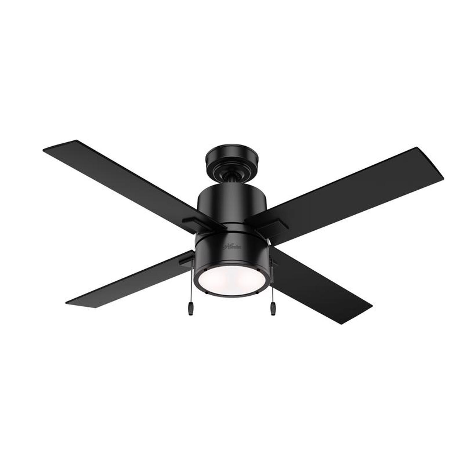 Hunter Beck 52 in. Black Indoor Ceiling Fan Uae Electronic uaeelectronic.com