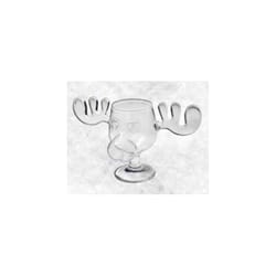 NMR Brands Christmas Vacation 8 oz Glass Moose Drinking Glass