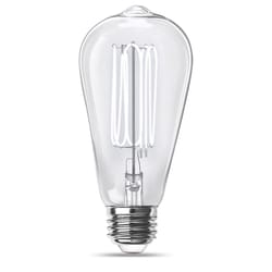 Feit ST19 E26 (Medium) Filament LED Bulb Daylight 40 Watt Equivalence 2 pk