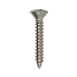 HILLMAN No. 8 X 1 in. L Phillips Oval Head Sheet Metal Screws 100 pk