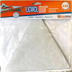 Full Circle Trigon 10 in. L X 0.25 W 220 Grit Aluminum Oxide Triangular Sandpaper 5